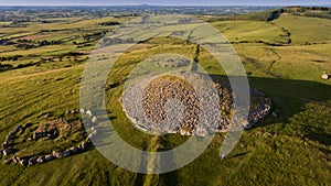 Loughcrew cairns. county Meath. Ireland