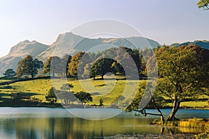 Loughrigg tarn, Cumbria, England