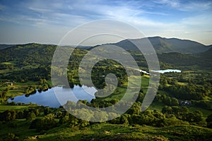 Loughrigg Tarn and Elterwater