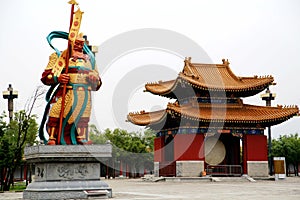 Louguantai Taoist Cultural Park in Xian city