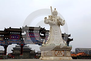 Louguantai Taoist Cultural Park in Xian city