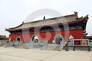 Louguantai Taoist Cultural Park in Xian city