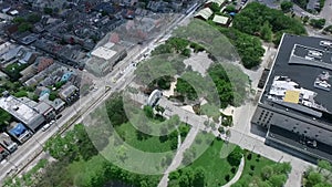 Louis Armstrong Park in New Orleans Louisiana