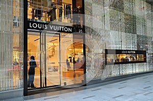 Louis Vuitton boutique