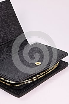 Louis Vuitton UNISEX Black leather wallet photo