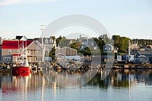 Louisbourg Harbor - Nova Scotia - Canada photo