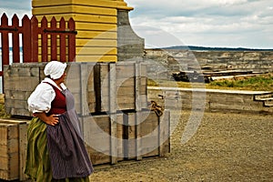 Louisbourg Lady