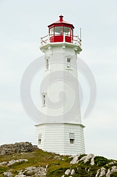 Louisbourg Lighthouse - Nova Scotia - Canada photo