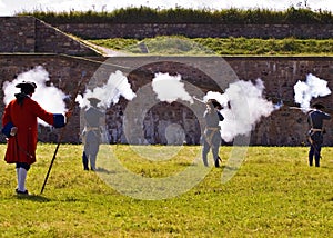 Louisbourg Soldiers photo