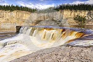 Louise Falls, Hay River, Northwest Territories