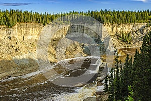 Louise Falls, Northwest Territories, Canada