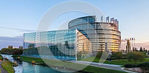 Louise Weiss building of European Parliament