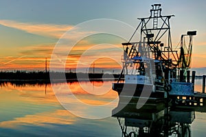 Louisiana Shrimp Boat HDR