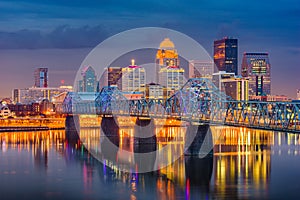 Louisville, Kentucky, USA Skyline