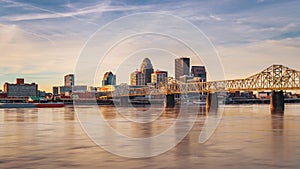 Louisville, Kentucky, USA Skyline on the River