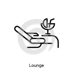 Lounge icon . lounge icon  symbol illustration. Modern simple  icon for your design.