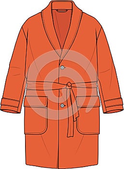 LOUNGE WEAR DRESSING GOWN AND ROBE COAT FOR UNISEX WEAR