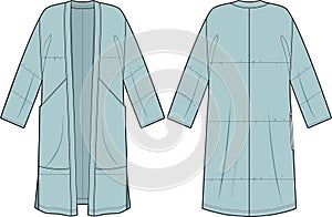 LOUNGE WEAR DRESSING GOWN AND ROBE COAT FOR UNISEX WEAR