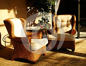Lounging Chairs in Sunshine photo