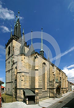 Louny St. Mikulas church