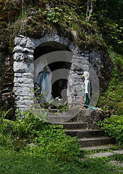 Lourdes apparition / Marian apparition