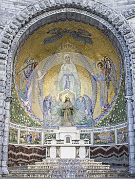 Lourdes, chapel external