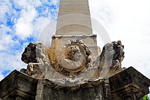 Lousi XV. on the Fountain of the Preachers, Aix-en-Provence, Fra