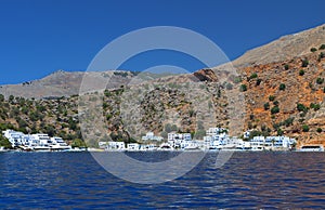 Loutro bay at Crete island in Greece