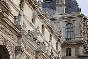 Louvre Art Museum in Paris