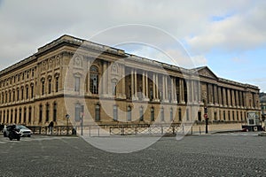 The Louvre building