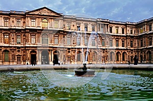 Louvre in the Evening