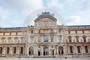 Louvre Museum Facade