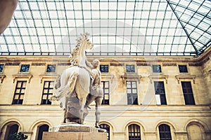 Louvre Museum interior