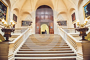 Louvre Museum interior