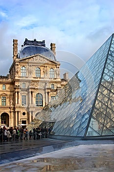 Louvre museum in paris