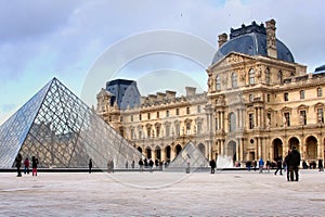 Louvre museum in paris