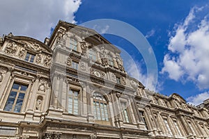 Louvre Palace in Paris