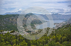 Lovcen National Park with View on the Bay of Kotor