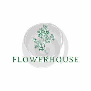 Flowerhouse logo design