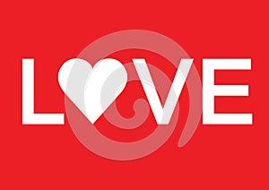 Love abstract background