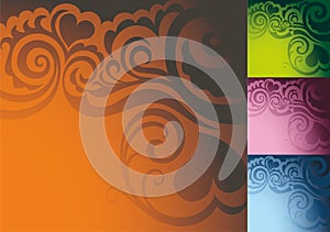 Love abstract background