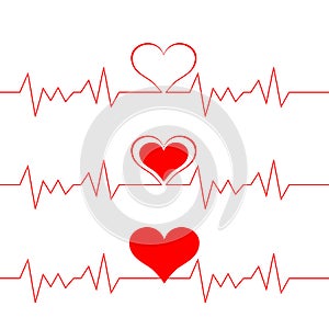 Love abstract background.