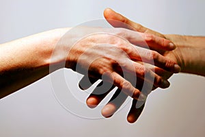 Love affair handshake