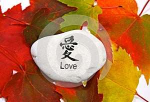 Love in Autumn Leaves