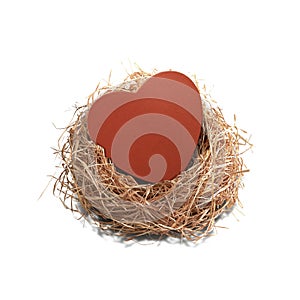 Love box on nest