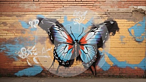 Love Butterfly Graffiti Hope