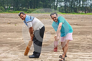 We love casual cricket