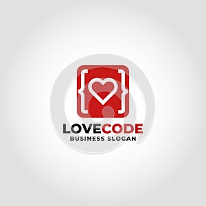 Love Code logo