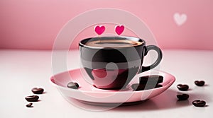 Love Coffee Cup Heart