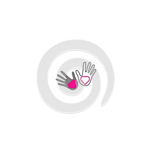 Love community care logo icon
